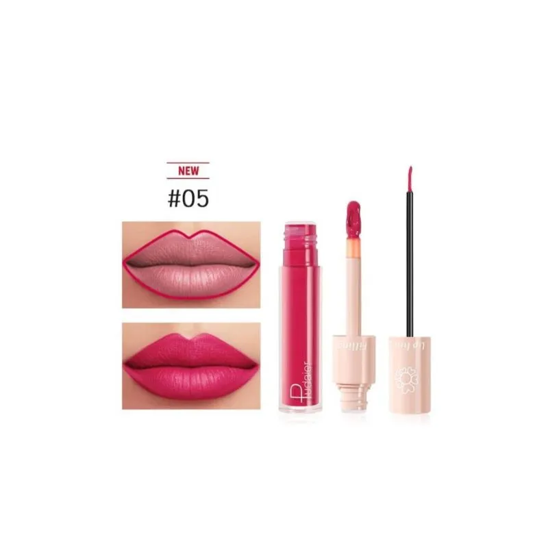 Pudaier - Two-in-One Lipliner Lip Gloss Assorted Shades
