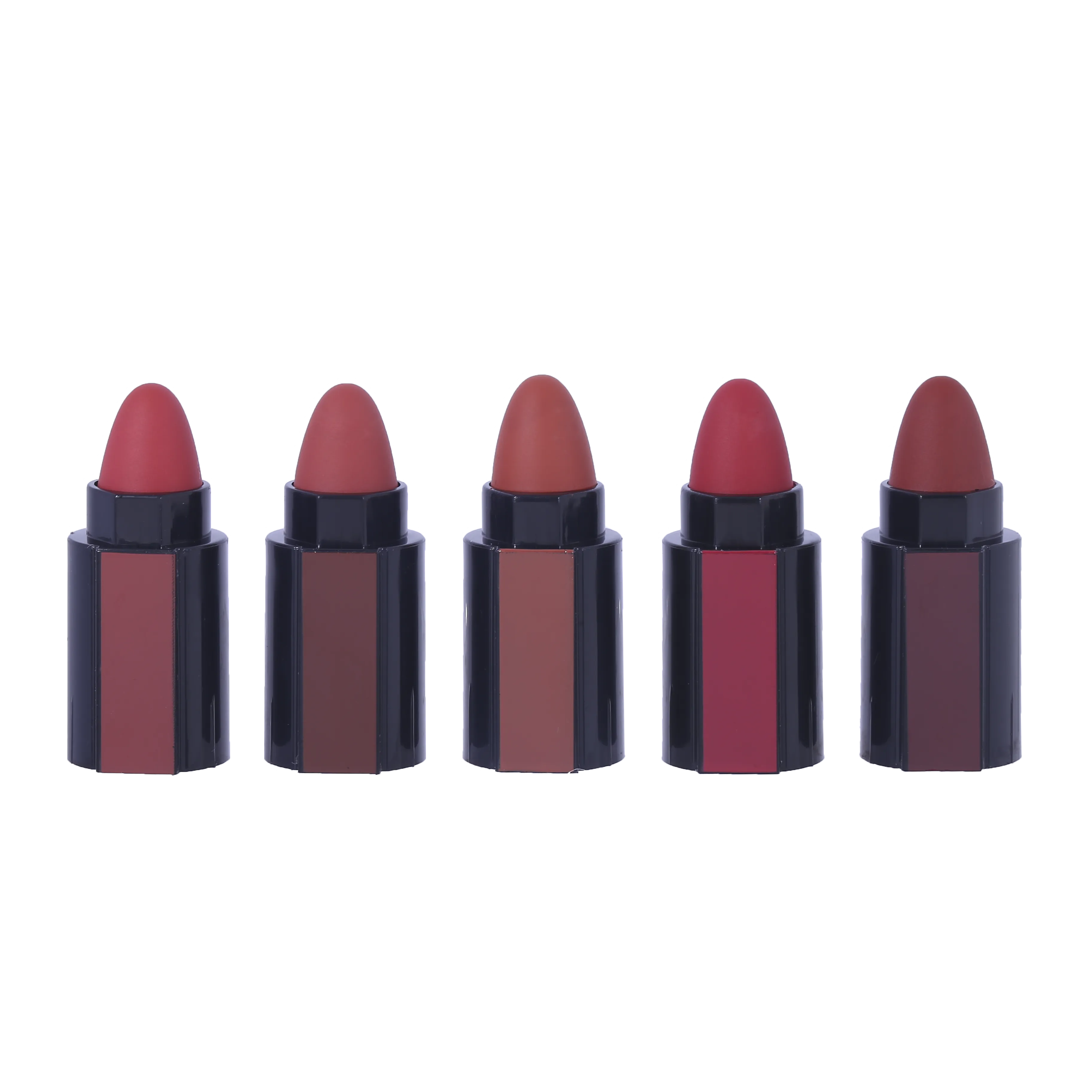 (Red Tones)  5-in-1 Lipstick Stack