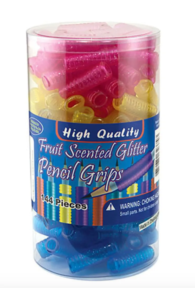 Scented Glitter Gel Pencil Grip (144/unit), #3237 (C-64)