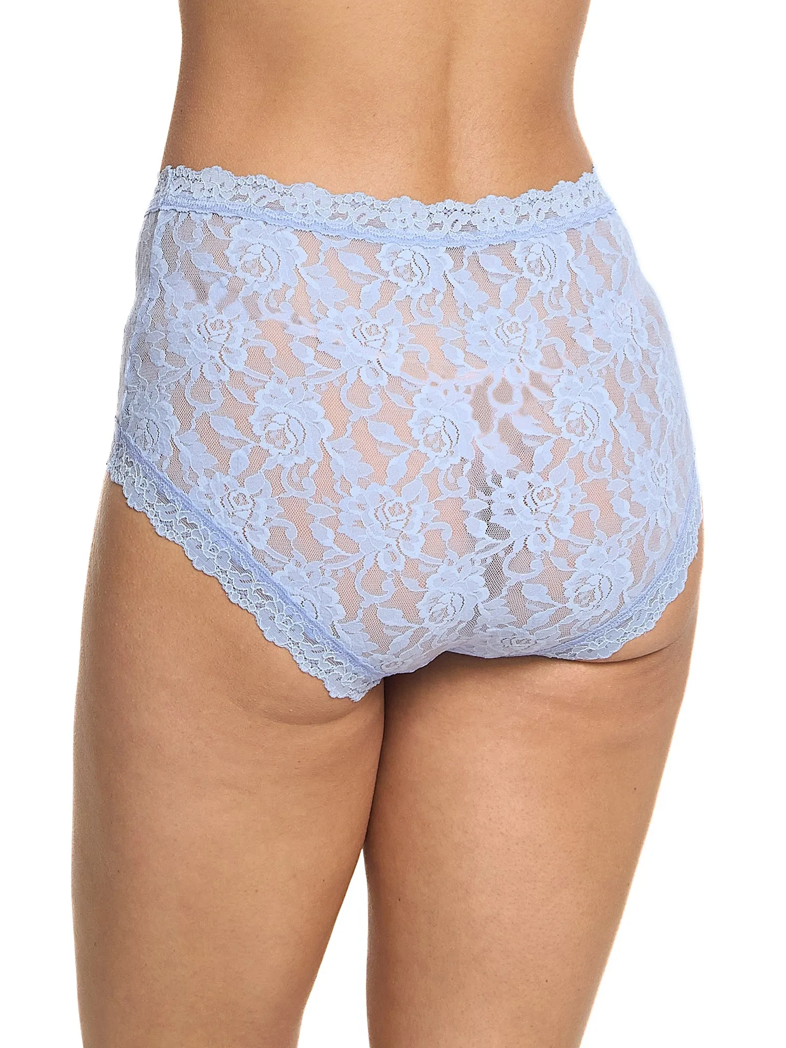 Signature Lace High Rise Boyshort Clarity Blue Sale