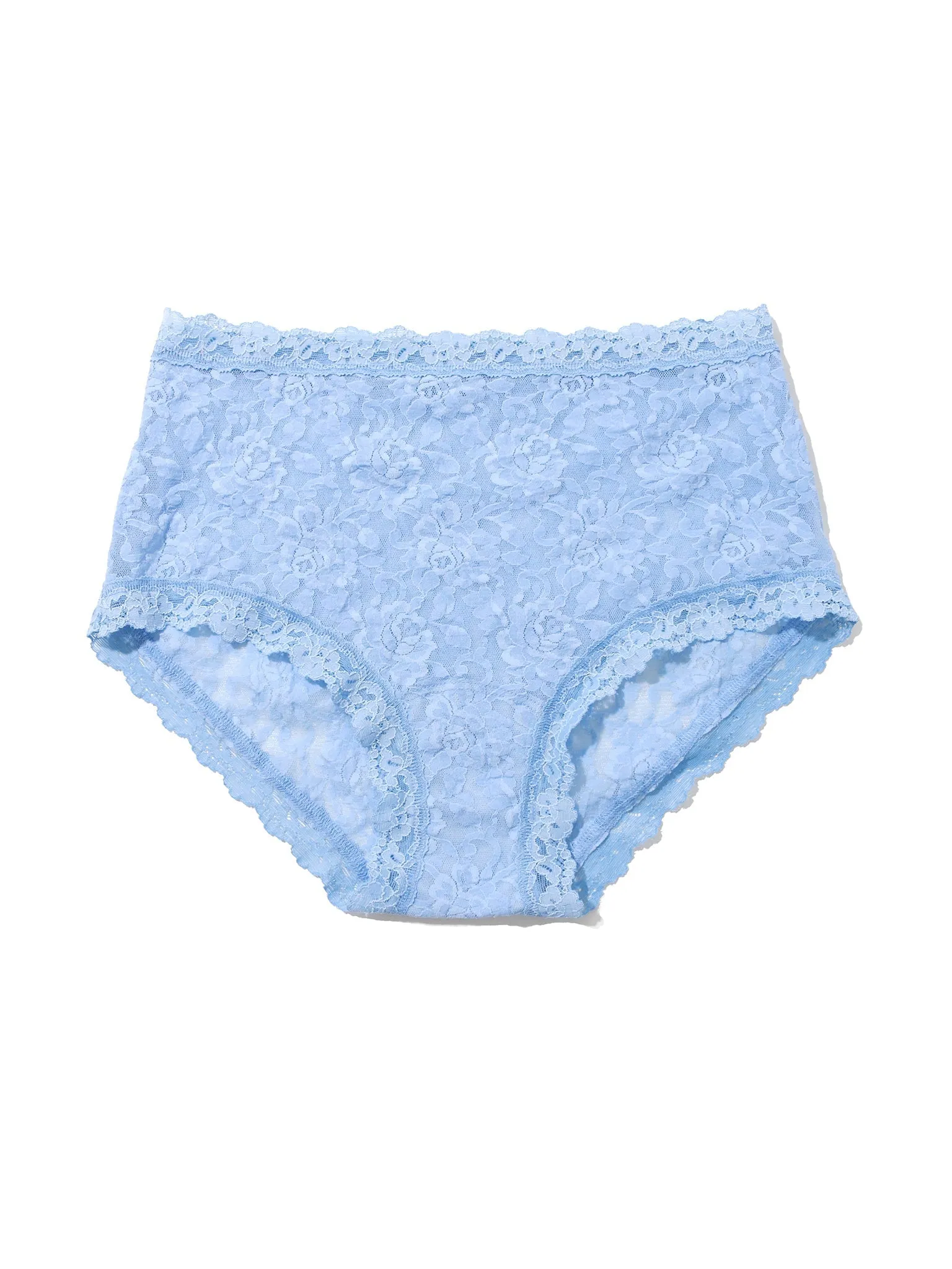 Signature Lace High Rise Boyshort Clarity Blue Sale