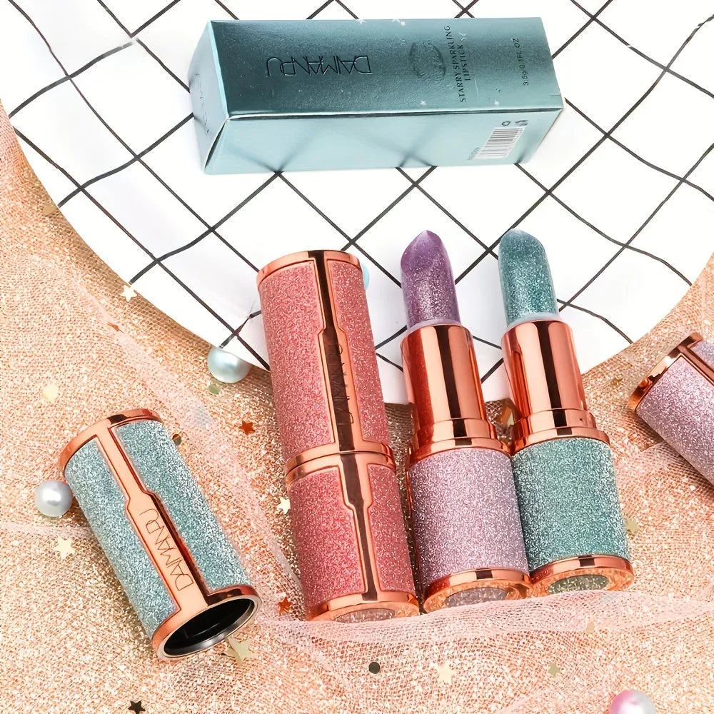 SparkleKiss Glitter Lipstick