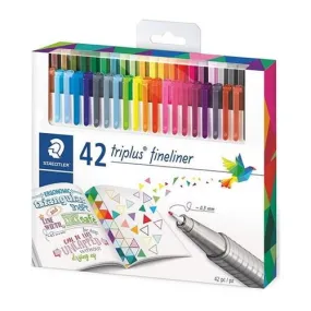Staedtler Triplus Fineliner Marker 42pk Set