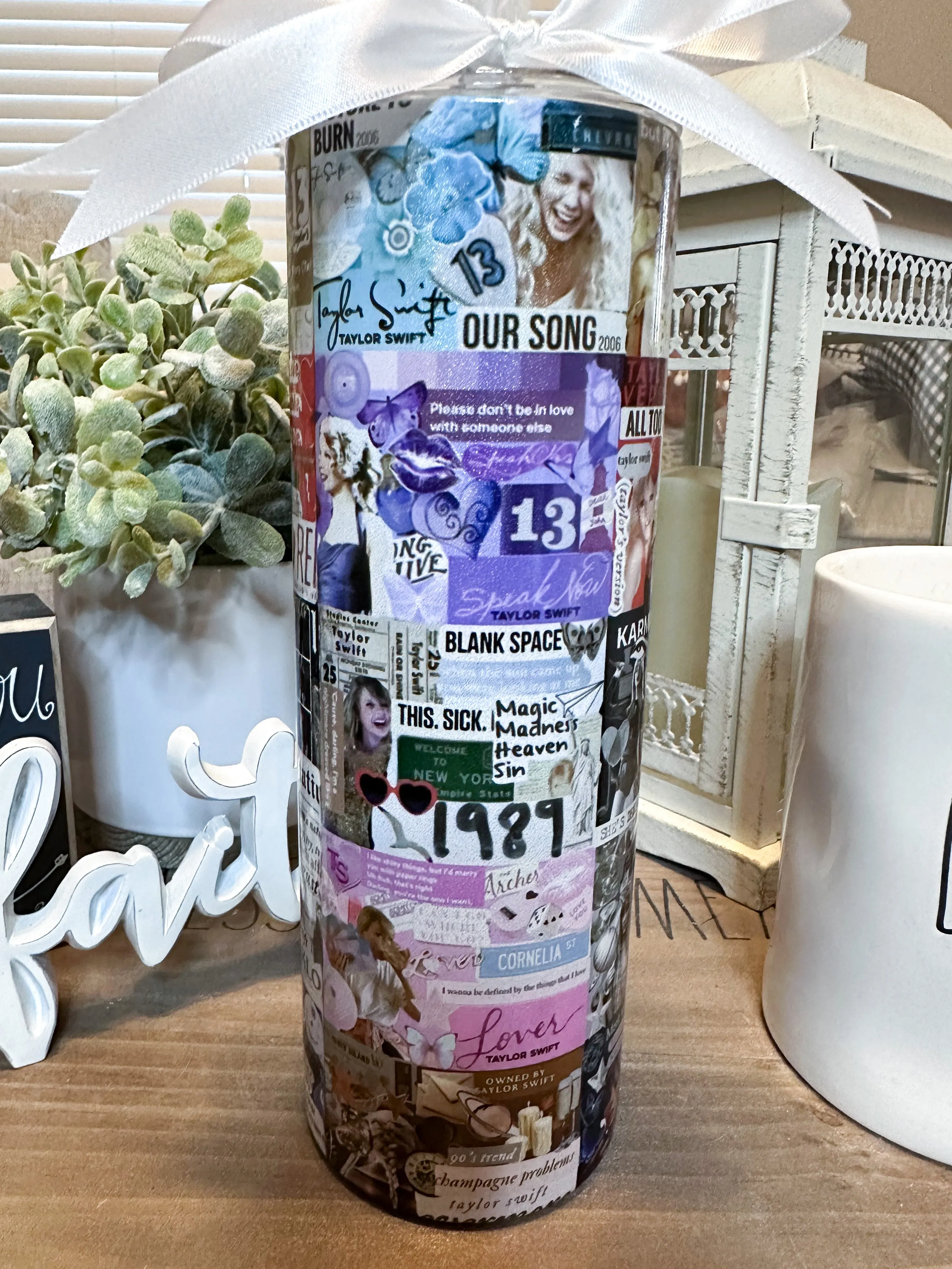 Taylor Swift Eras tour Shimmer Glitter Tumbler TUMBERAS0520