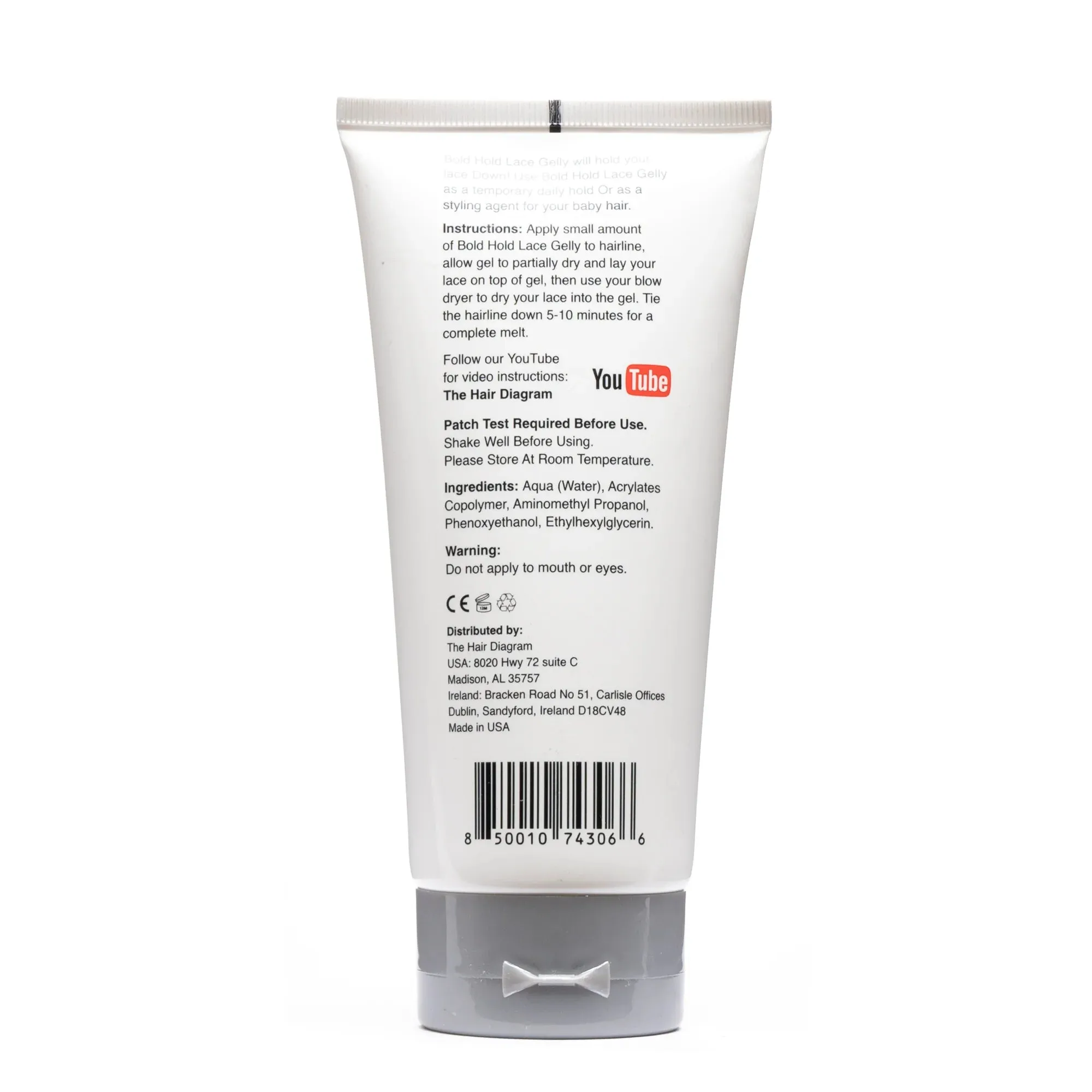 The Hair Diagram Bold Hold Lace Gelly (6oz)
