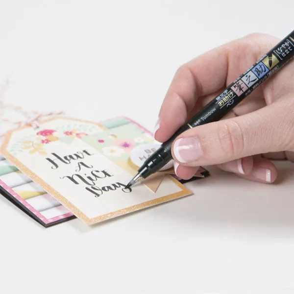Tombow Fudenosuke Brush Pen - Soft Tip - Black Ink