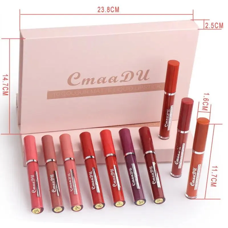 Women's Non-stick Cup Waterproof Matte Lipstick waterproof lipstick