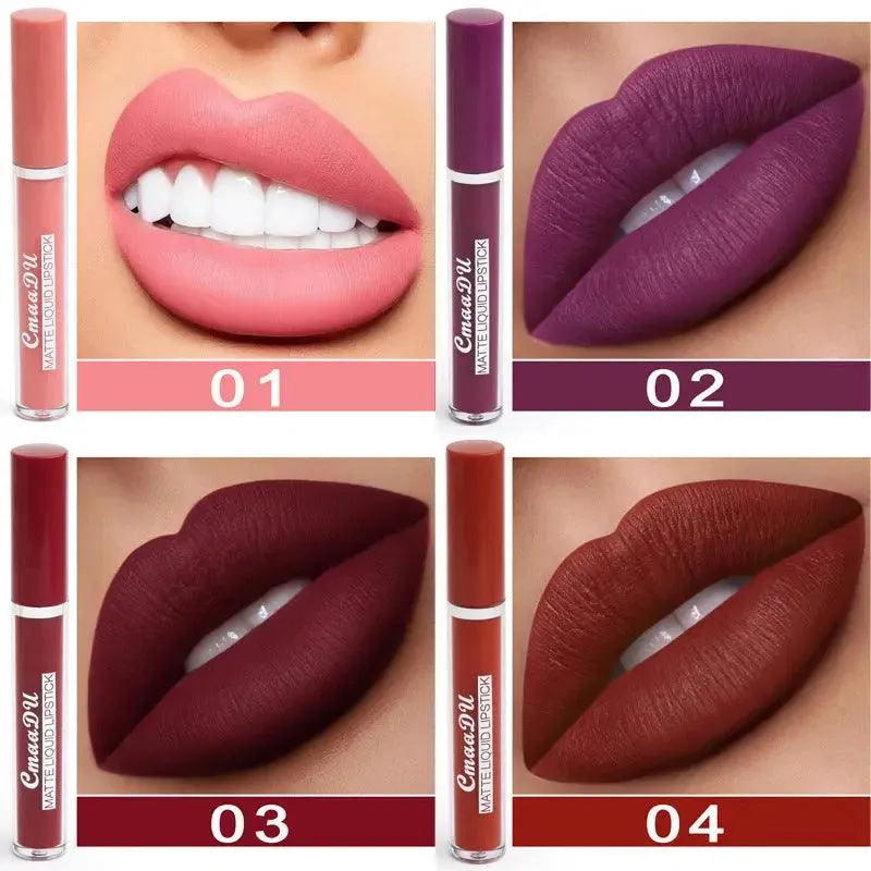 Women's Non-stick Cup Waterproof Matte Lipstick waterproof lipstick